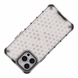 Honeycomb Asia panssari kansi TPU puskuri iPhone 13 Pro Max läpinäkyvä iPhone 13 Pro Max