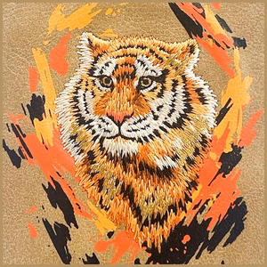 Nimmy Tiger MagSafe Suojakuori iPhone 16 Pro:lle - ruskea