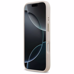 GUESS Suojakuori IPHONE 17 Pro MagSafe GUHMP17LPSAMSECP (PU W/ Peony Hot Stamp) vaaleanpunainen