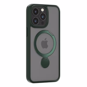 Comma Joy Shark Mag suojakuori iPhone 15 Plus tummanvihreä