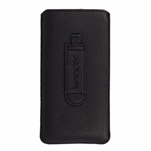 WONDER Deko Pouch Case (Size XXL) for Samsung S25 Ultra/S24 Ultra/M35/M23/A16 5G/Xiaomi Redmi 14C black
