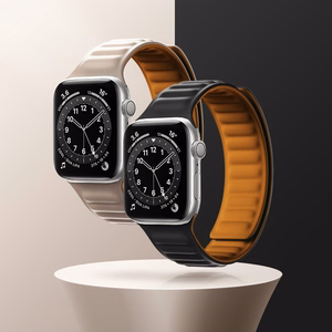 Magneettiranneke Magneettirannekoru Apple Watch 41mm - punainen