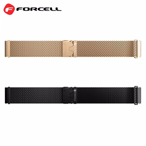 Strap to Samsung Galaxy Watch Forcell F-Design FS10 magnetic steel 22 mm black