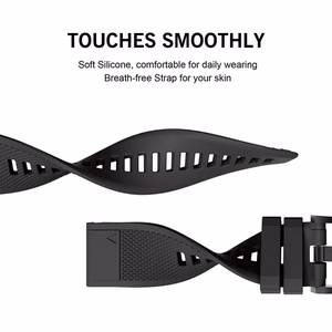 Tech-Protect Smooth Garmin Fenix 5 / 6 / 6 Pro / 7 musta