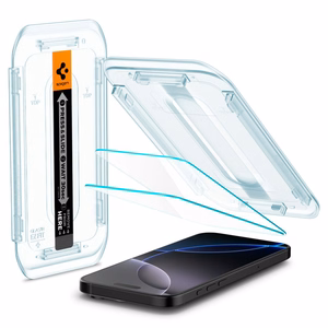 Spigen Glas.tR EZ Fit Karkaistu lasi iPhone 16 Pro / 17 / 17 Pro - 2 kpl