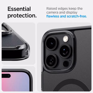 Spigen Ultra Hybrid Suojakuori iPhone 16 Pro:lle - musta