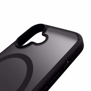 Puro Gradient TPU MagSafe -yhteensopiva Suojakuori iPhone 17:lle - musta
