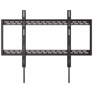 Manhattan kiinteä seinäkiinnike TV:lle ja näytöille, 60"–100", VESA 200x200–900x600 mm, maks. 50 kg, musta