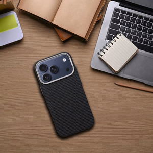 Case for iPhone 17 AIR K-Look compatible with MagSafe black