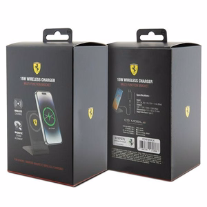 Ferrari nice. induktio FEMFBMALK 15W musta/musta 2023 Collection MagSafe