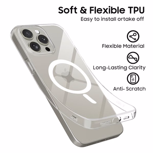 Tech-Protect FlexAir MagSafe Suojakuori iPhone 15 Pro:lle - kirkas