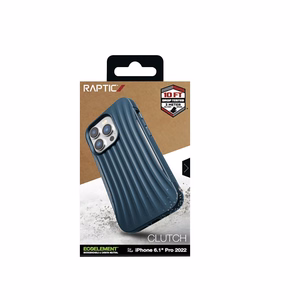 Raptic X-Doria Clutch suojakuori laitteelle iPhone 14 Pro, sininen