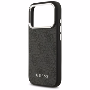 Guess 4G Classic Logo MagSafe Suojakuori iPhone 17 Pro:lle - Musta