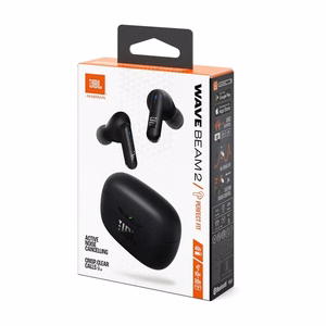 Langattomat kuulokkeet JBL Wave Beam 2 TWS musta