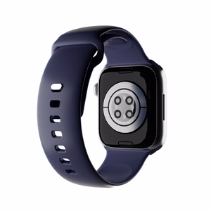 Puro Icon Hihna Apple Watch 44/45/46/49mm:lle - laivastonsininen