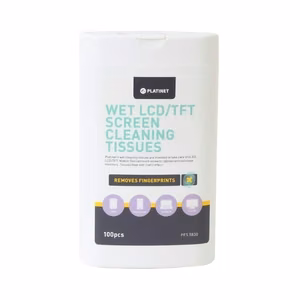 Wet wipes Platinet for LCD / TFT screens 11x9,4cm (100pcs)