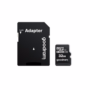 GoodRam muistikortti 32 GB microSDHC luokka 10 UHS-I + sovitin