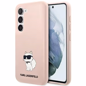 Karl Lagerfeld KLHCS23SSNCHBCP S23 S911 kovakuori vaaleanpunainen/vaaleanpunainen Silikoninen Choupette