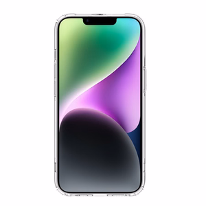 Nillkin Nature Pro iPhone 14 Plus kotelo, panssaroitu kansi, läpinäkyvä kansi