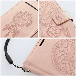 MEZZO Book Suojakuori XIAOMI Redmi Note 15 PRO 5G:lle dreamcatcher rose gold