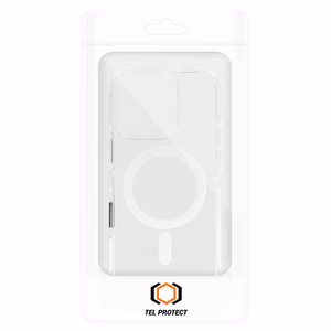 Tel Protect Strap Clear Suojakuori iPhone 17 Air:lle valkoinen