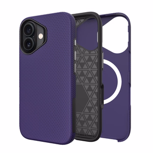 Perfectionists Triangle Mag Case iPhone 11 purple