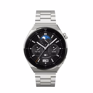 Hihna Samsung Galaxy Watch:lle Forcell F-Design FS06 teräslukko 22 mm hopeinen