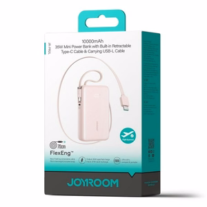 Power Bank Joyroom "JR-PR2L" Pink 10000mAh (35W)