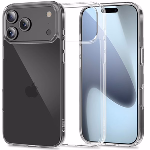 Tech-Protect FlexAir Hybrid Suojakuori iPhone 17 Pro:lle - Kirkas
