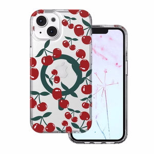 Cherry Mag suojakuori iPhone 15 6,1" läpinäkyvä