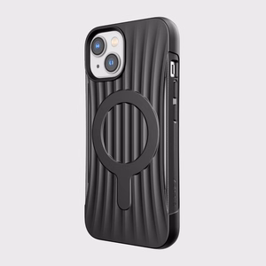 Raptic X-Doria Clutch Case iPhone 14 MagSafe takakuori musta
