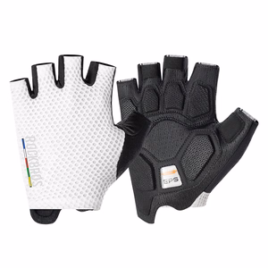 Rockbros TLS004 ROAD TO SKY Short Shock Absorbing Cycling Gloves M - White