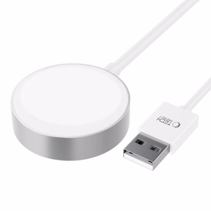 Tech-Protect UltraBoost magneettinen induktiivinen laturi USB-A -liittimellä Apple Watchille 1.2m - valkoinen