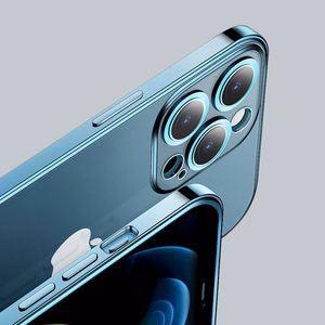 Joyroom Chery Mirror Case Cover iPhone 13 Pro Metallic Frame Silver (JR-BP908 hopea)