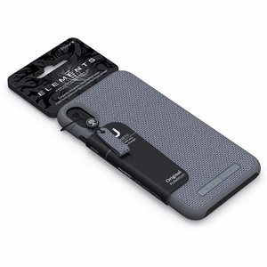 Nordic Elements Original Idun suojakuori laitteelle iPhone XR, keskiharmaa