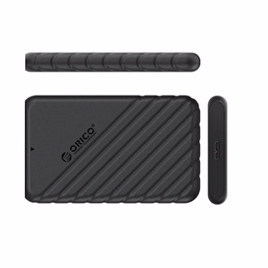 Orico 25PW1-U3 2,5" HDD/SSD USB3.0 Micro-B 5Gb/s -levykotelo - musta