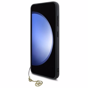 GUESS suojakuori SAMSUNG S24 FE GUHCS24FEGF4GGR (HC PU 4G Charm) harmaa