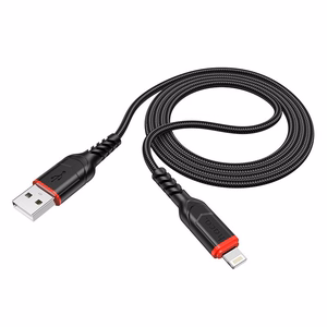 Hoco USB-A - Lightning -kaapeli 2,4A 3 m X59 - musta