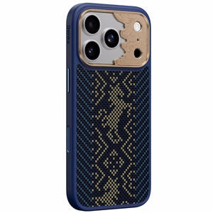 Sininen Benks Magnetic Armor Pro Knight kevlar- ja metallikehyksinen suojakuori (C.K.FL.AP.GD.BC73) malleihin iPhone 18 Pro Max / iPhone 17 Pro Max Camera Control -painikkeella