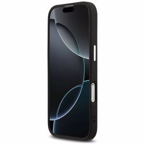 Guess Classic Logo MagSafe -suojakuori iPhone 17 - musta