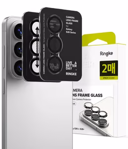 Ringke Camera Frame Suoja 2 kpl Samsung Galaxy S26 / S26+:lle musta