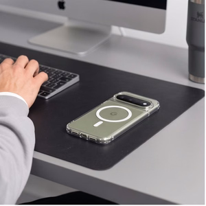 Tech-Protect FlexAir Hybrid MagSafe -suojakuori Google Pixel Pro 9 / 9 Pro / 10 / 10 Pro / 11 / 11 Pro -malleille, läpinäkyvä