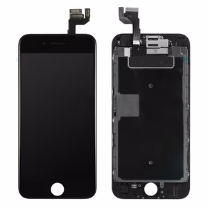 LCD-näyttö kosketusnäytöllä iPhone 6s musta AAA
