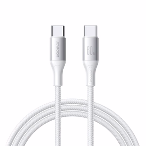 Joyroom S-A28 Flash Series 60W USB-C - USB-C kaapeli 1m - valkoinen