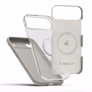 Tech-Protect Silikoninen MagSafe Suojakuori iPhone 17 Air:lle - harmaa