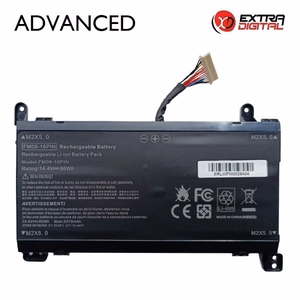 Kannettavan tietokoneen akku HP FM08, 86 Wh, 5973 mAh, 16 pin, Extra Digital Advanced