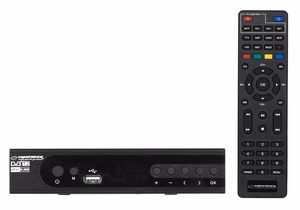 Esperanza EV106P – DVB-T2 H.265/HEVC -digitaalinen antenniverkon vastaanotin, musta