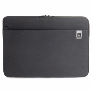 Tucano Top Second Skin protective laptop sleeve for MacBook Air 15-inch (M5/M4/M3/M2/2026-2023) / MacBook Pro 15-inch / 14-inch and 13-inch laptops, black