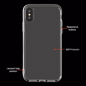 Läpinäkyvä suojakuori 2 mm rasiassa Huawei P30 Lite