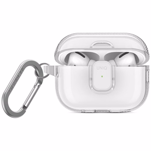 Uniq Glase Pro Suojakuori AirPods Pro 2:lle - läpinäkyvä
